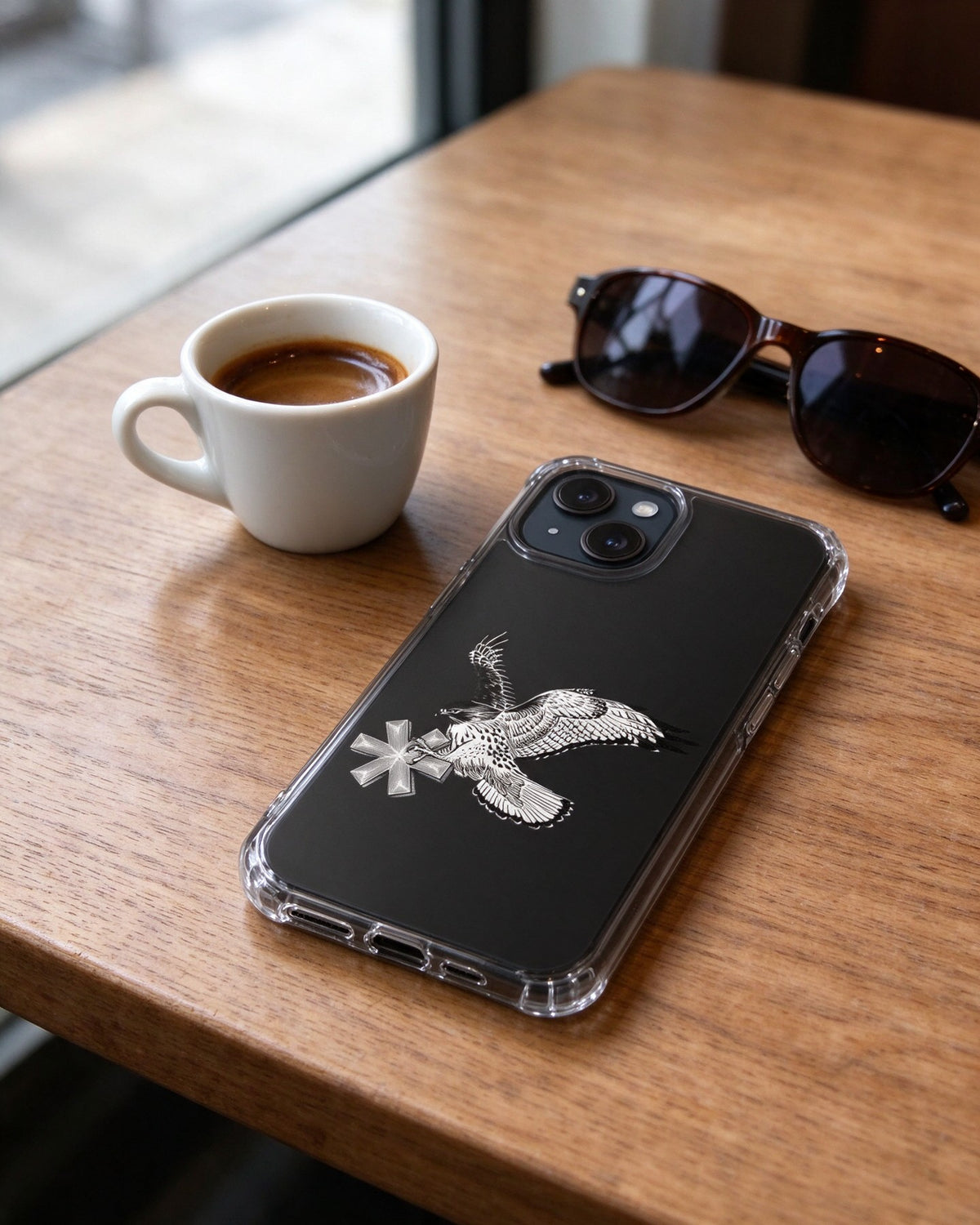 Falcon Strike Phone Case still life — Urban Kong