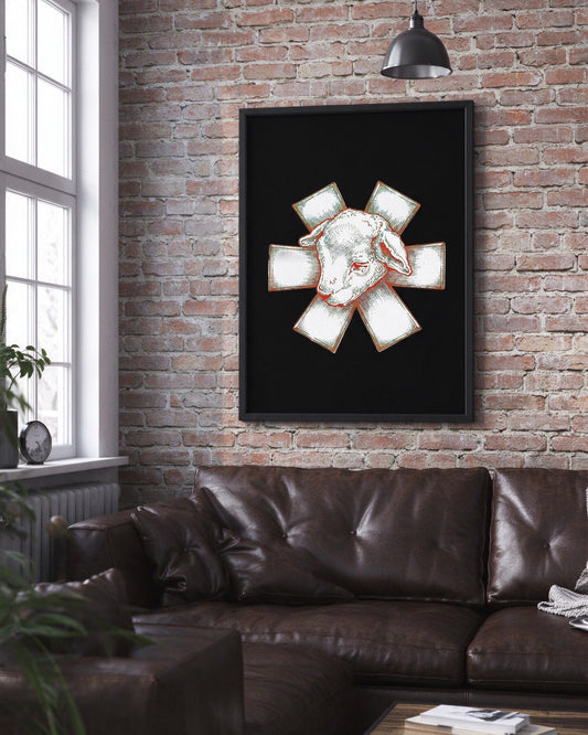 Wild Lamb Poster in use — Urban Kong