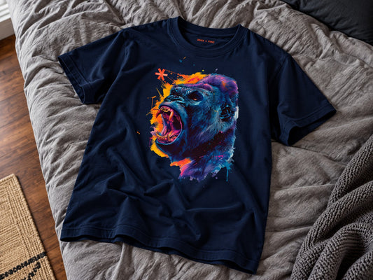 Savage Beast T-Shirt flat lay mockup — Urban Kong