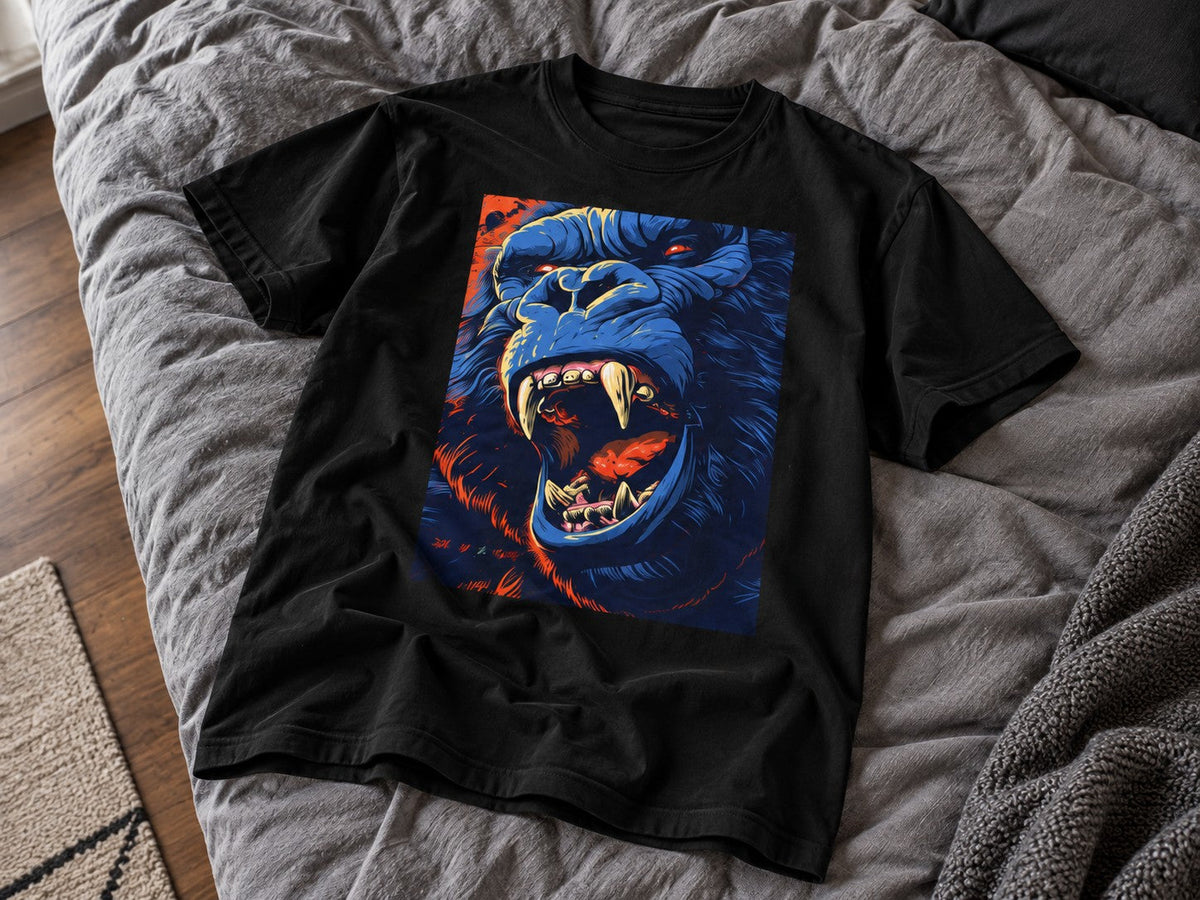 Untamed Power T-Shirt flat lay mockup — Urban Kong