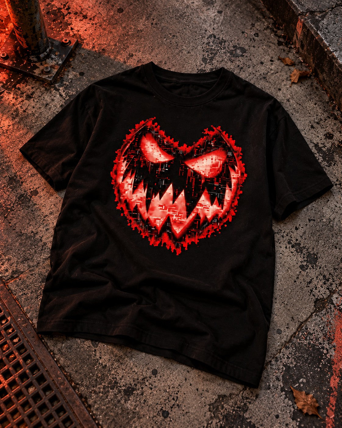 Red Pumpkin T-Shirt still life — Urban Kong