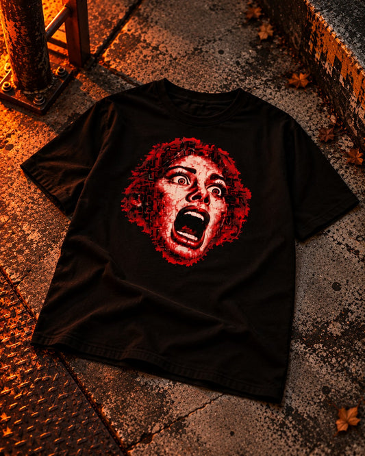 Red Scream T-Shirt still life — Urban Kong