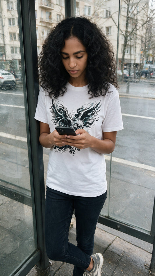 Storm Eagle T-Shirt worn on the street — Urban Kong