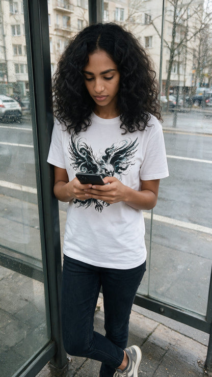 Storm Eagle T-Shirt worn on the street — Urban Kong