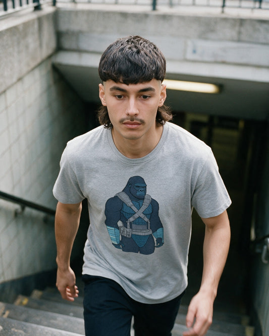 Galactic Kong T-Shirt worn on the street — Urban Kong
