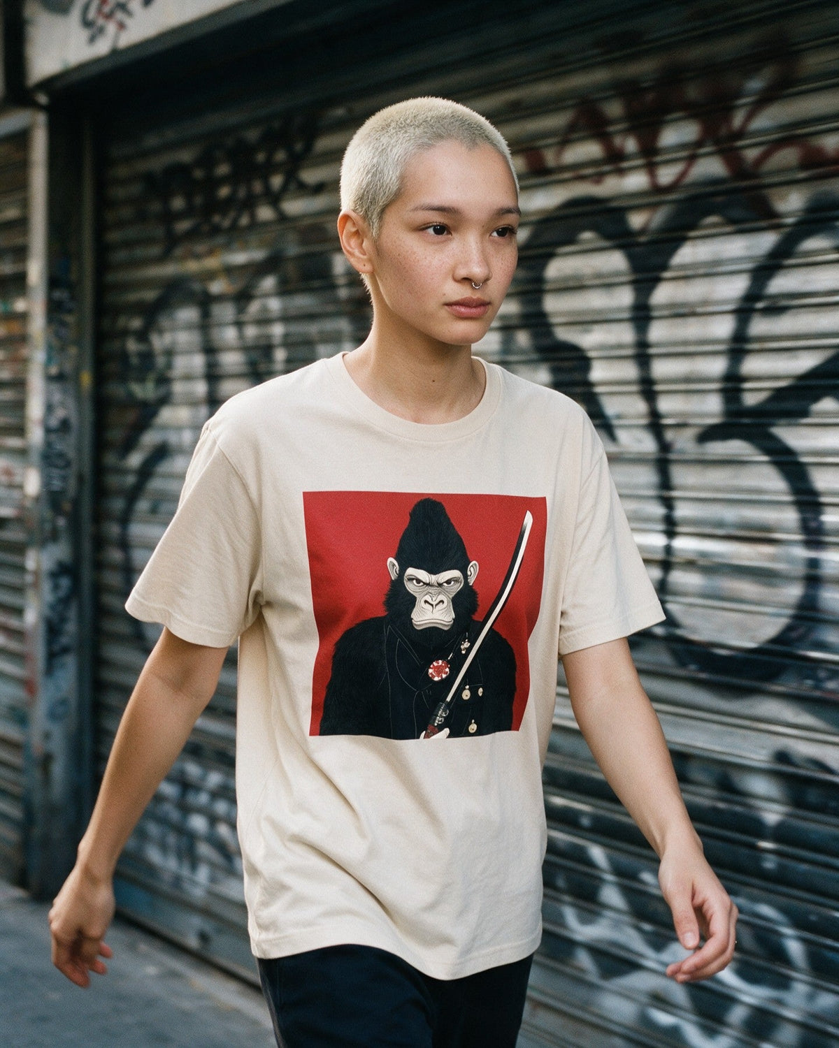 Way of Kong T-Shirt worn on the street — Urban Kong