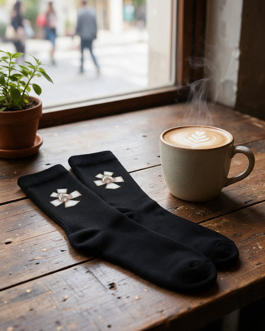 Wild Lamb Socks worn on the street — Urban Kong